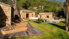 Bergerie Prugna, 8 pers, piscine chauffée, 10 mn plage